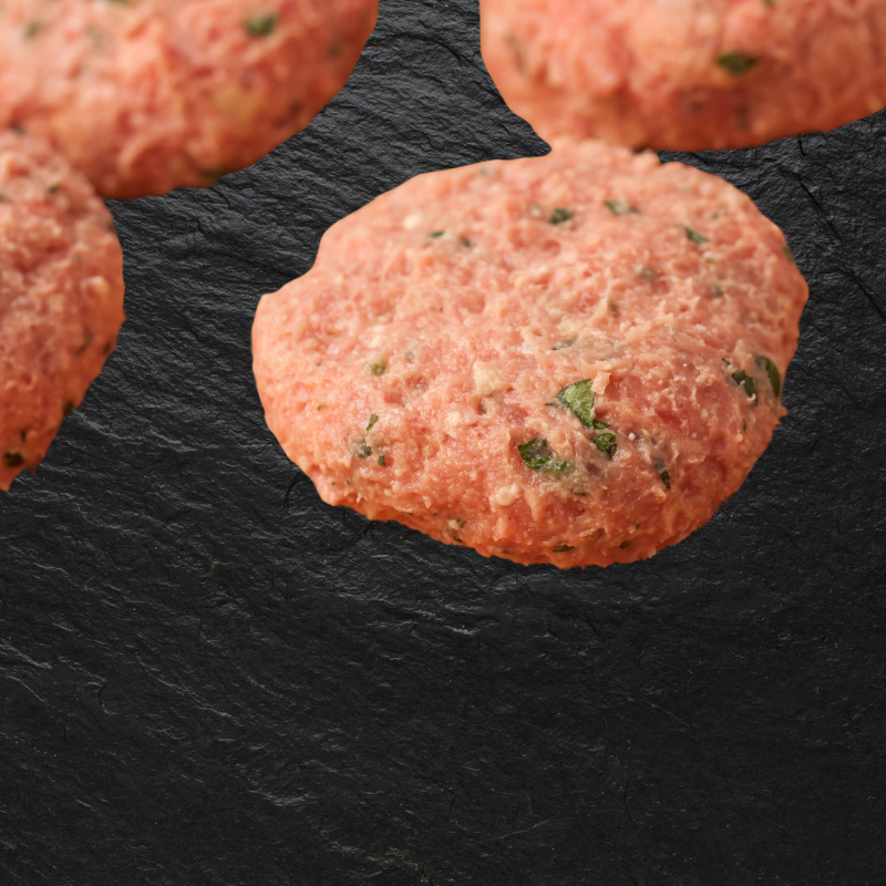 Beef Tasty Rissoles per kg